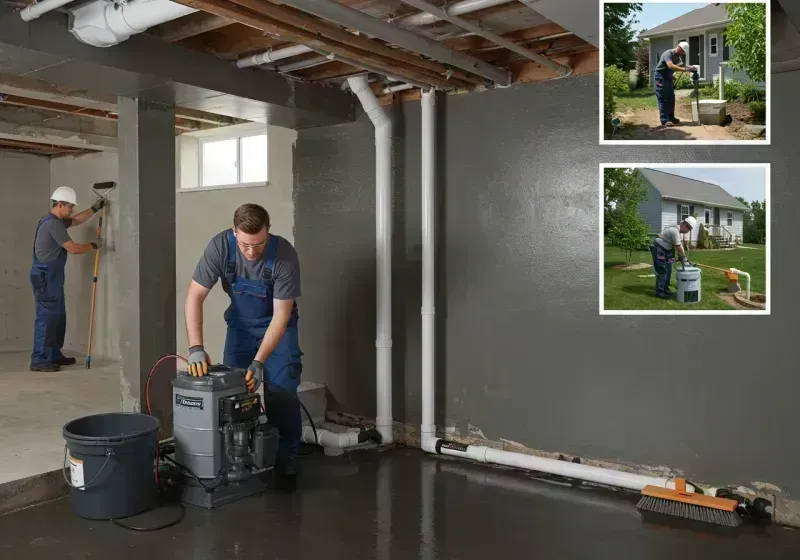 Basement Waterproofing and Flood Prevention process in Newark, OH